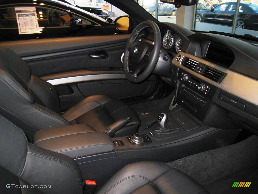 2009 M3 Convertible - Silverstone II Metallic / Black Novillo Leather photo #23