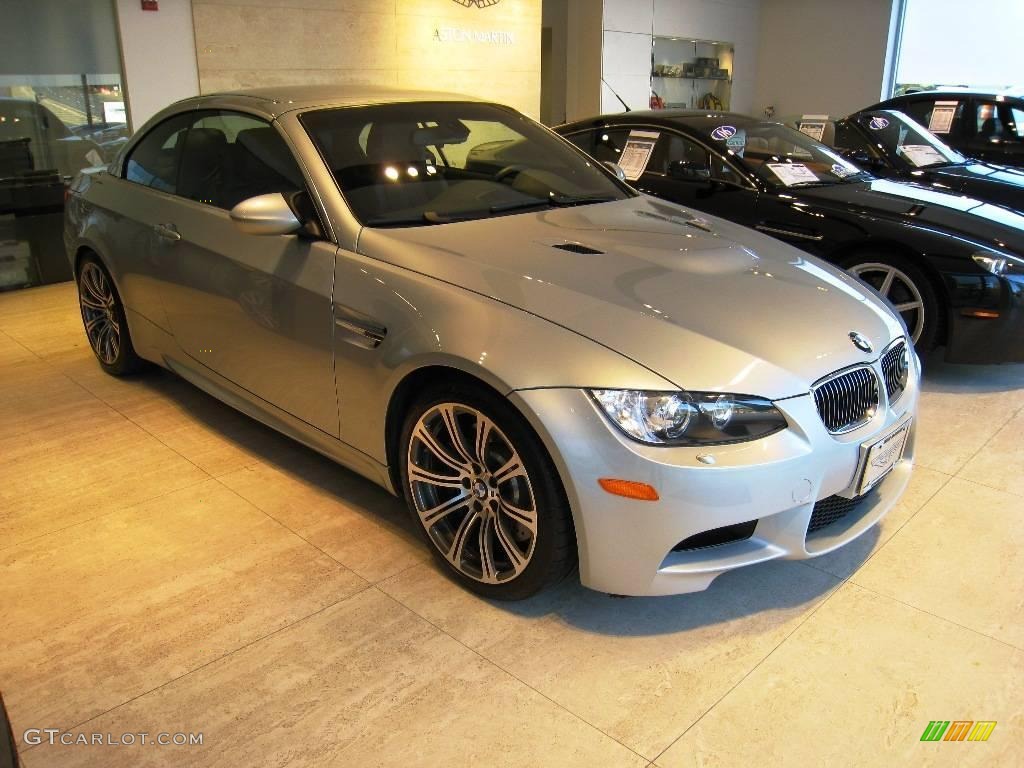 2009 M3 Convertible - Silverstone II Metallic / Black Novillo Leather photo #24