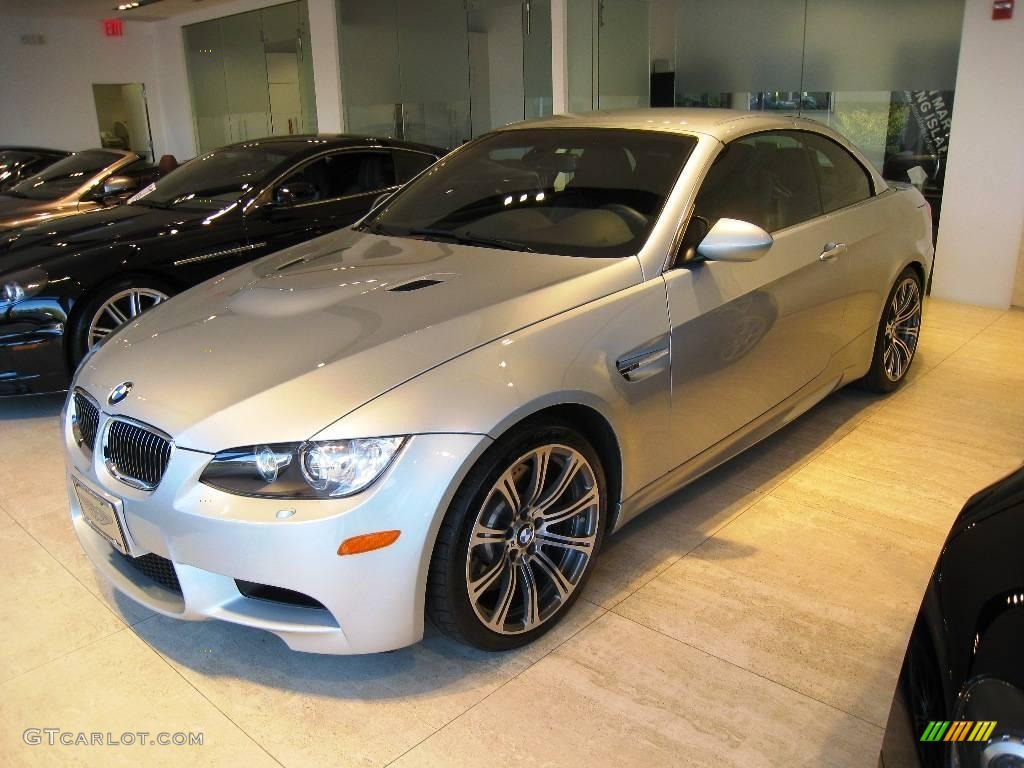 2009 M3 Convertible - Silverstone II Metallic / Black Novillo Leather photo #25