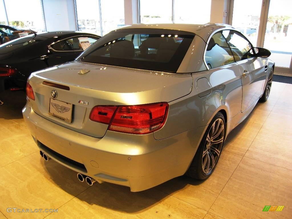 2009 M3 Convertible - Silverstone II Metallic / Black Novillo Leather photo #27