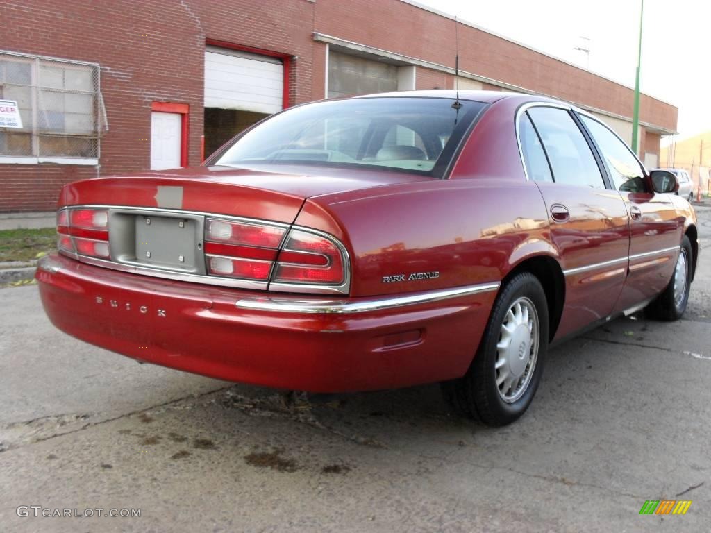 1997 Park Avenue Sedan - Dark Toreador Red Metallic / Neutral photo #7
