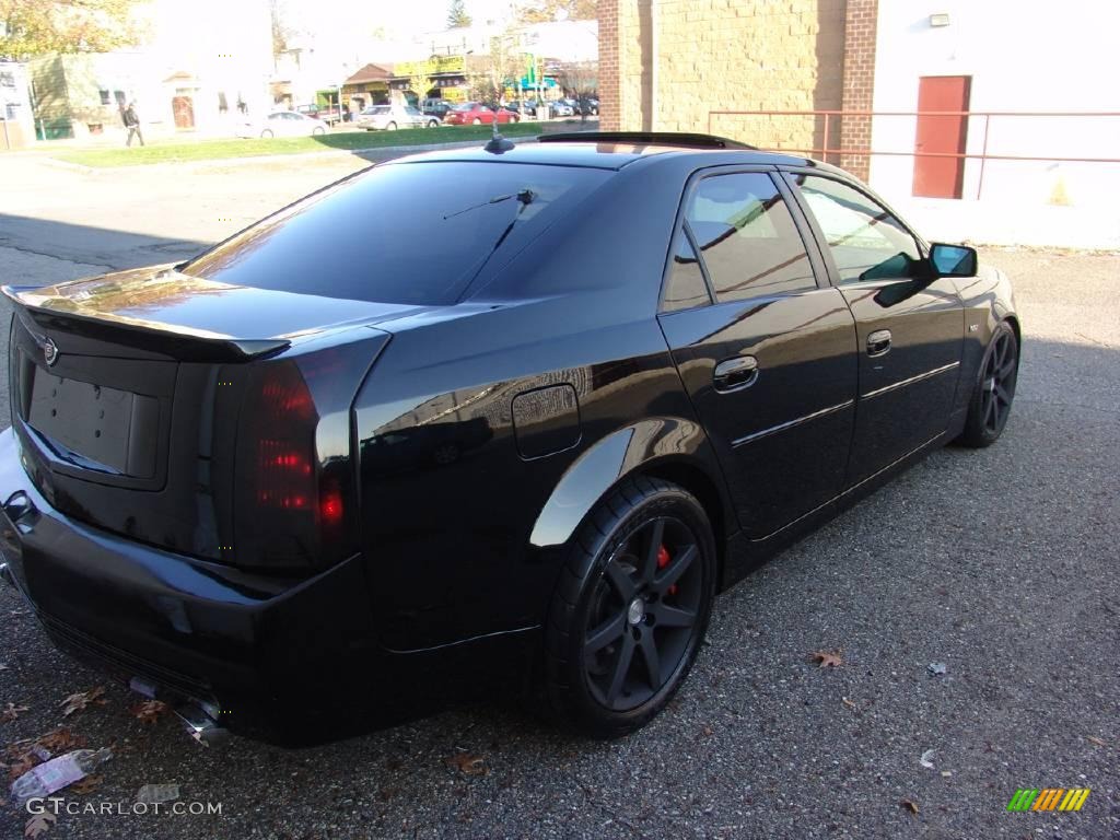 2004 CTS -V Series - Black Raven / Ebony photo #10