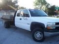 2002 Summit White Chevrolet Silverado 3500 Extended Cab Chassis  photo #3