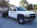 2002 Summit White Chevrolet Silverado 3500 Extended Cab Chassis  photo #5