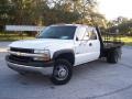 2002 Summit White Chevrolet Silverado 3500 Extended Cab Chassis  photo #6