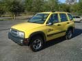 2002 Yellow Chevrolet Tracker LT 4WD Hard Top  photo #1