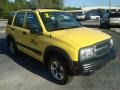 2002 Yellow Chevrolet Tracker LT 4WD Hard Top  photo #11