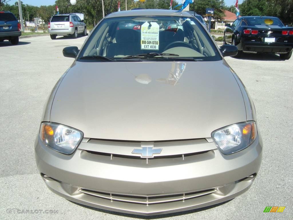 2004 Cavalier LS Sedan - Sandrift Metallic / Neutral photo #12