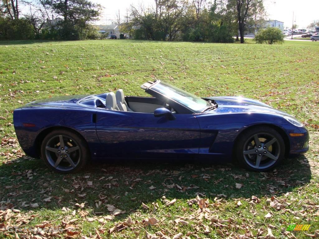 2006 Corvette Convertible - LeMans Blue Metallic / Titanium Gray photo #6