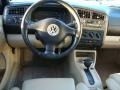 2002 Marlin Blue Pearl Volkswagen Cabrio GLX  photo #36