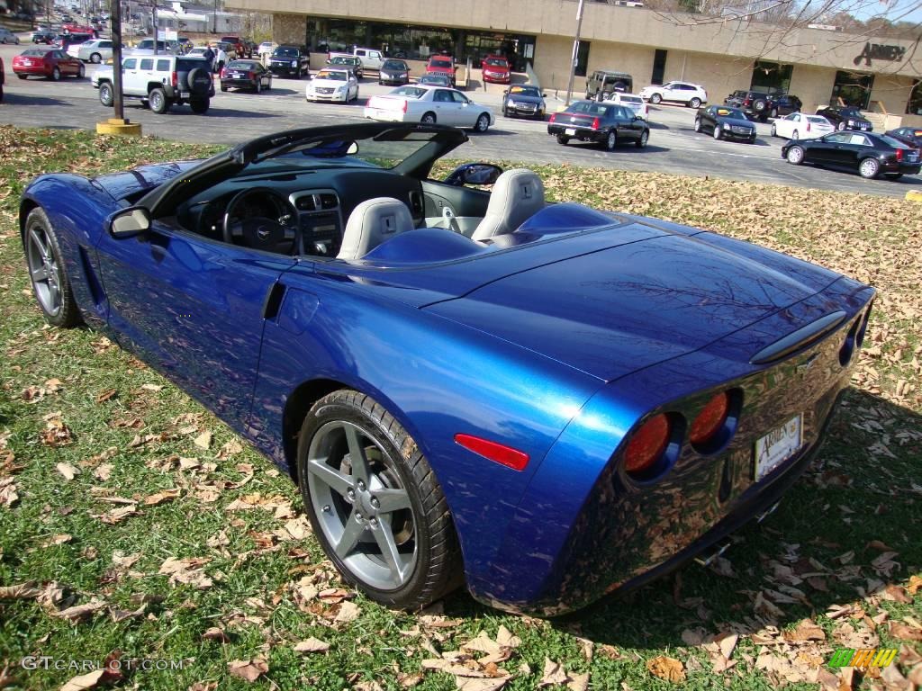 2006 Corvette Convertible - LeMans Blue Metallic / Titanium Gray photo #9