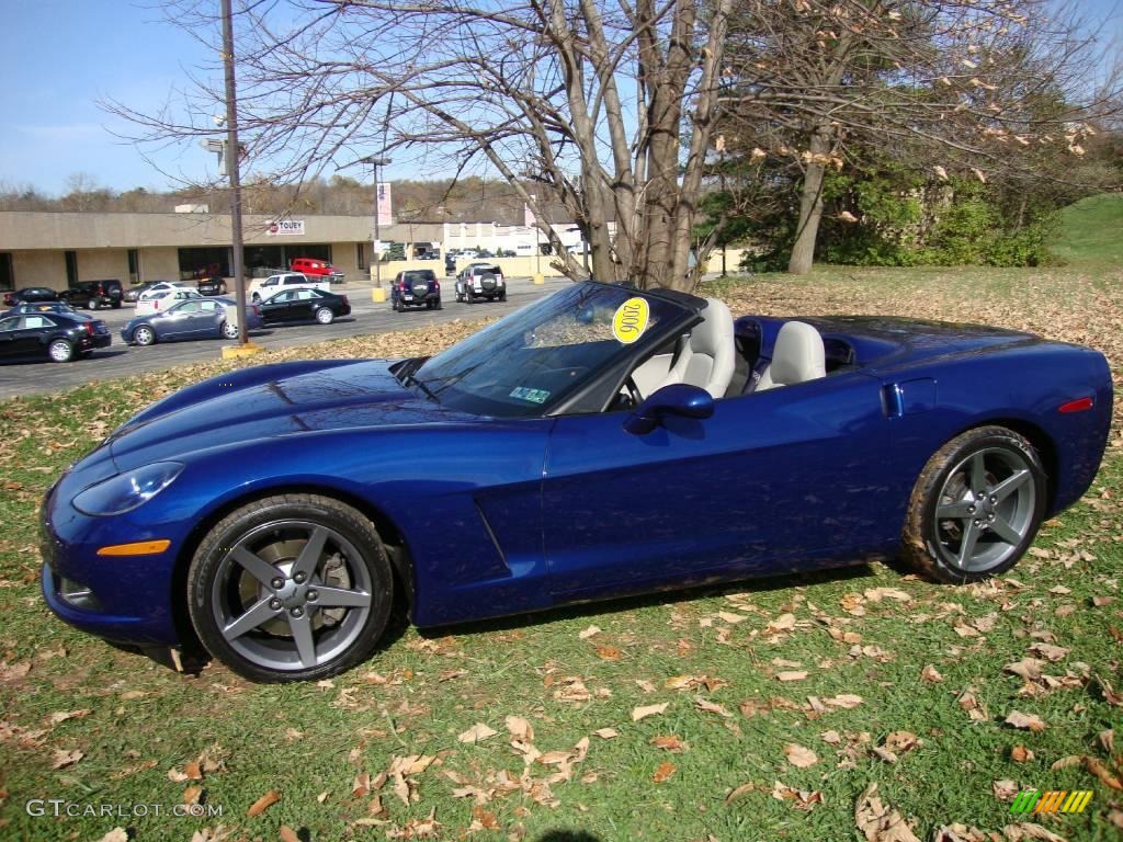 2006 Corvette Convertible - LeMans Blue Metallic / Titanium Gray photo #10