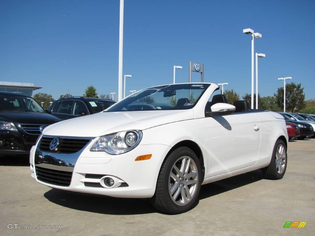 Candy White 2009 Volkswagen Eos Lux Exterior Photo #21313459
