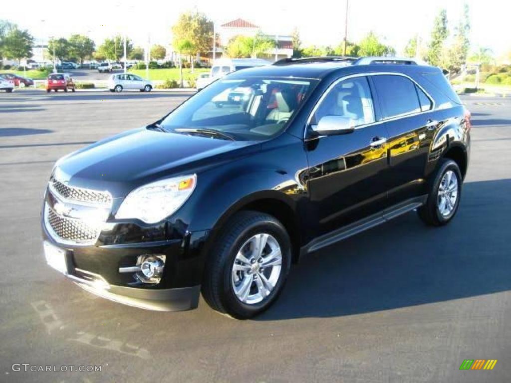 2010 Equinox LT - Black / Jet Black photo #3