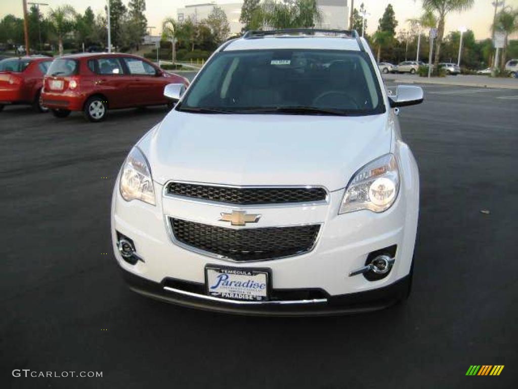 2010 Equinox LT - Summit White / Jet Black photo #2