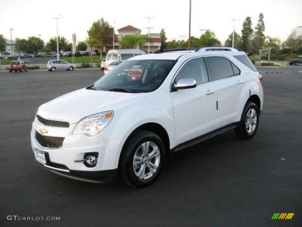 2010 Equinox LT - Summit White / Jet Black photo #3