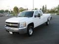 Summit White - Silverado 2500HD LT Extended Cab Photo No. 3