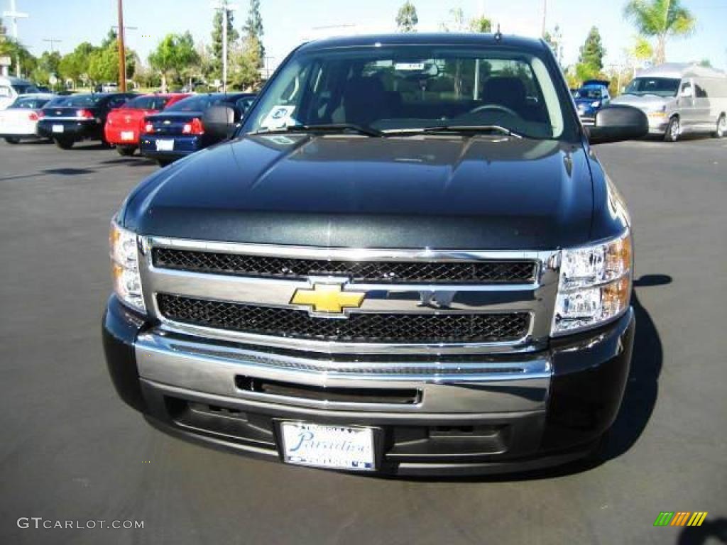 2009 Silverado 1500 LT Crew Cab - Black / Ebony photo #2