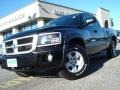 2008 Brilliant Black Dodge Dakota TRX Extended Cab 4x4  photo #1