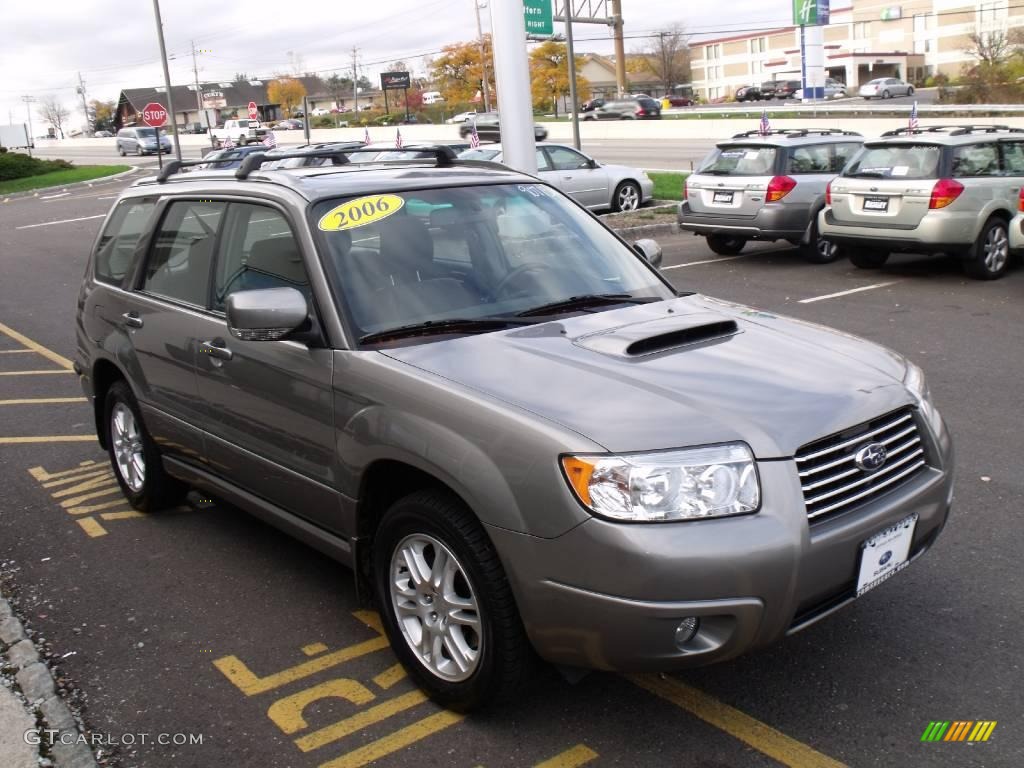 2006 Forester 2.5 XT Limited - Steel Gray Metallic / Anthracite Black photo #6