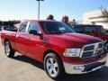 2010 Flame Red Dodge Ram 1500 Big Horn Quad Cab  photo #7