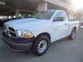 2010 Stone White Dodge Ram 1500 ST Regular Cab  photo #1