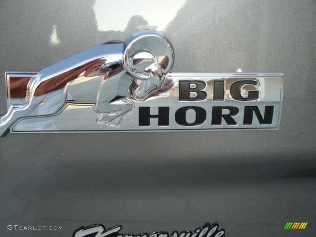2010 Ram 1500 Big Horn Quad Cab - Mineral Gray Metallic / Dark Slate/Medium Graystone photo #9