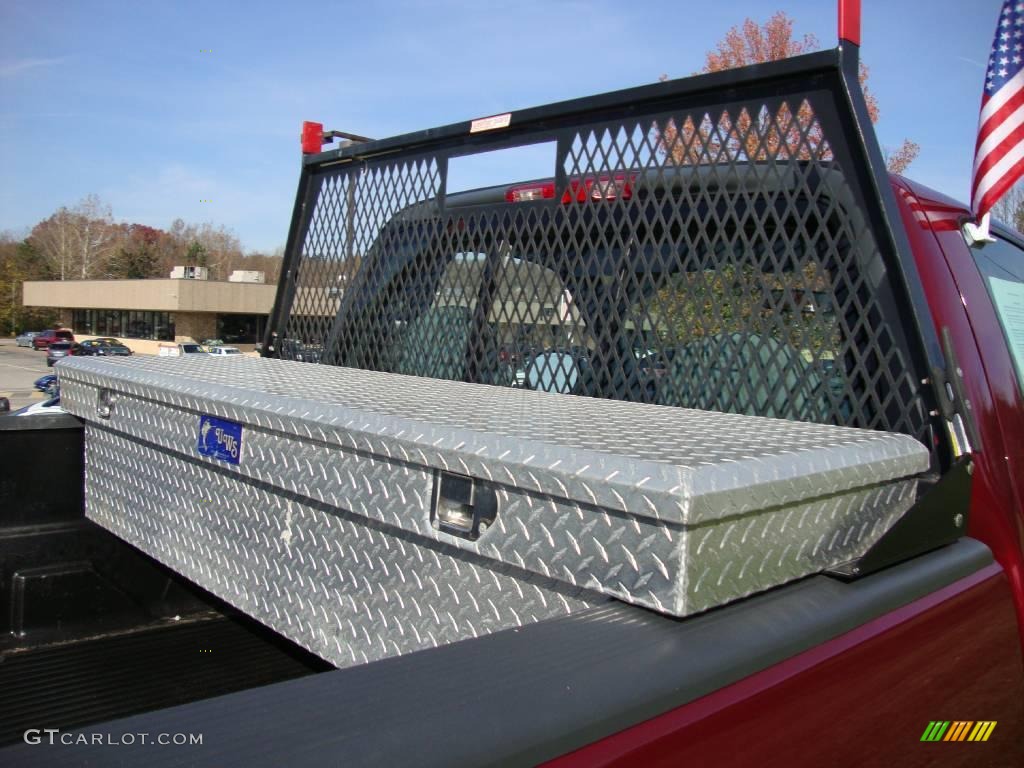 2003 F150 XLT Regular Cab 4x4 - Toreador Red Metallic / Medium Graphite Grey photo #20