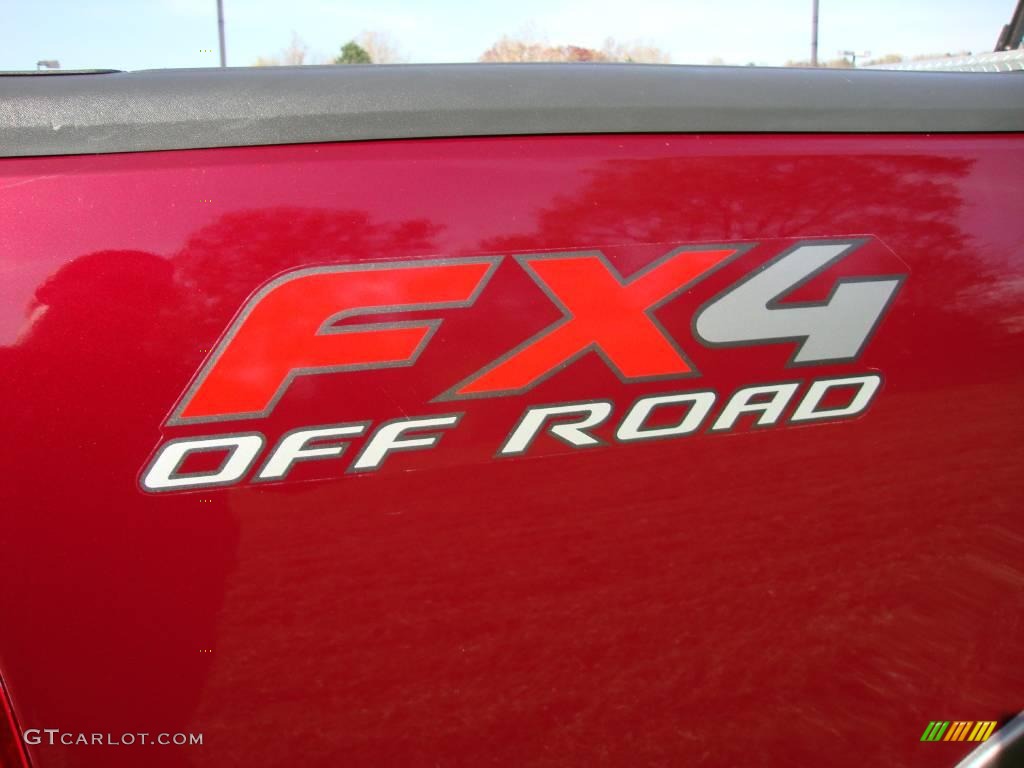 2003 F150 XLT Regular Cab 4x4 - Toreador Red Metallic / Medium Graphite Grey photo #21