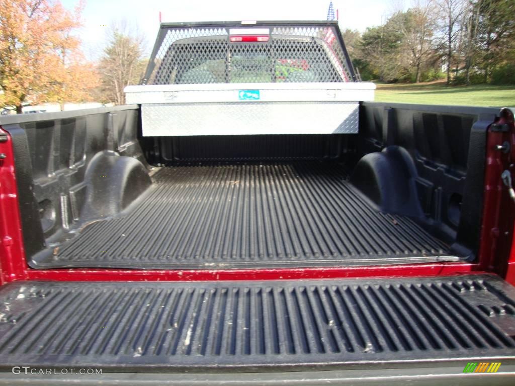 2003 F150 XLT Regular Cab 4x4 - Toreador Red Metallic / Medium Graphite Grey photo #22
