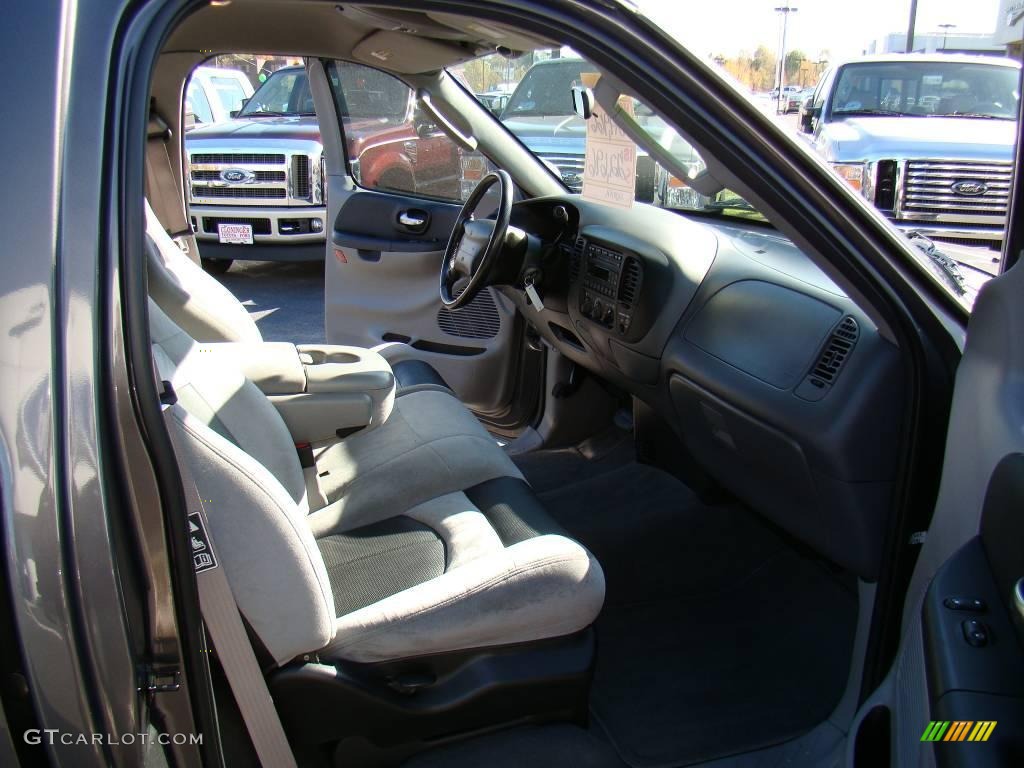 2004 F150 SVT Lightning - Dark Shadow Grey Metallic / SVT Black/Light Flint photo #10
