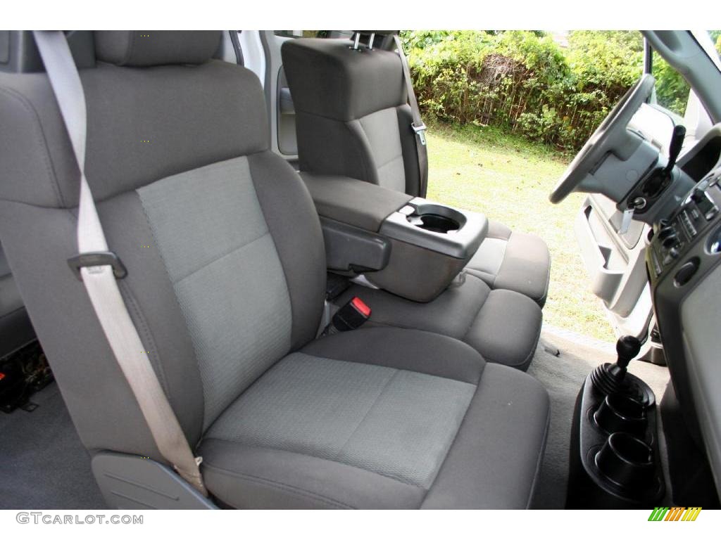 2006 F150 XLT SuperCab 4x4 - Oxford White / Medium/Dark Flint photo #53