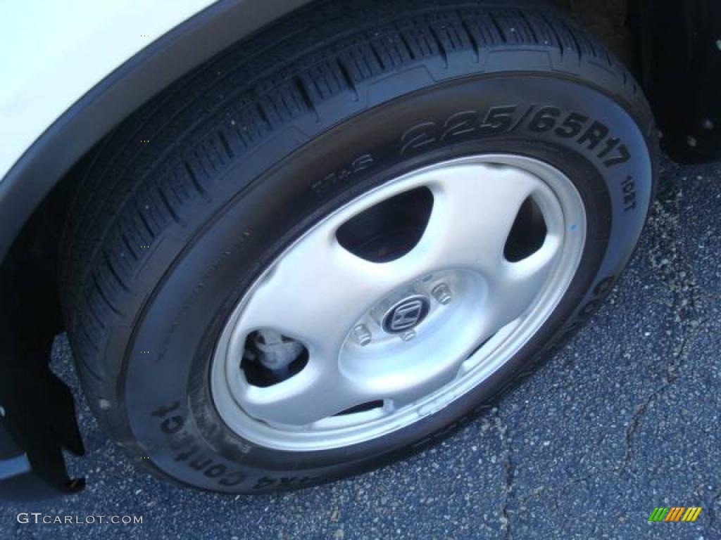 2007 CR-V LX 4WD - Taffeta White / Gray photo #7