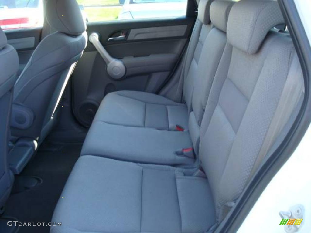 2007 CR-V LX 4WD - Taffeta White / Gray photo #9