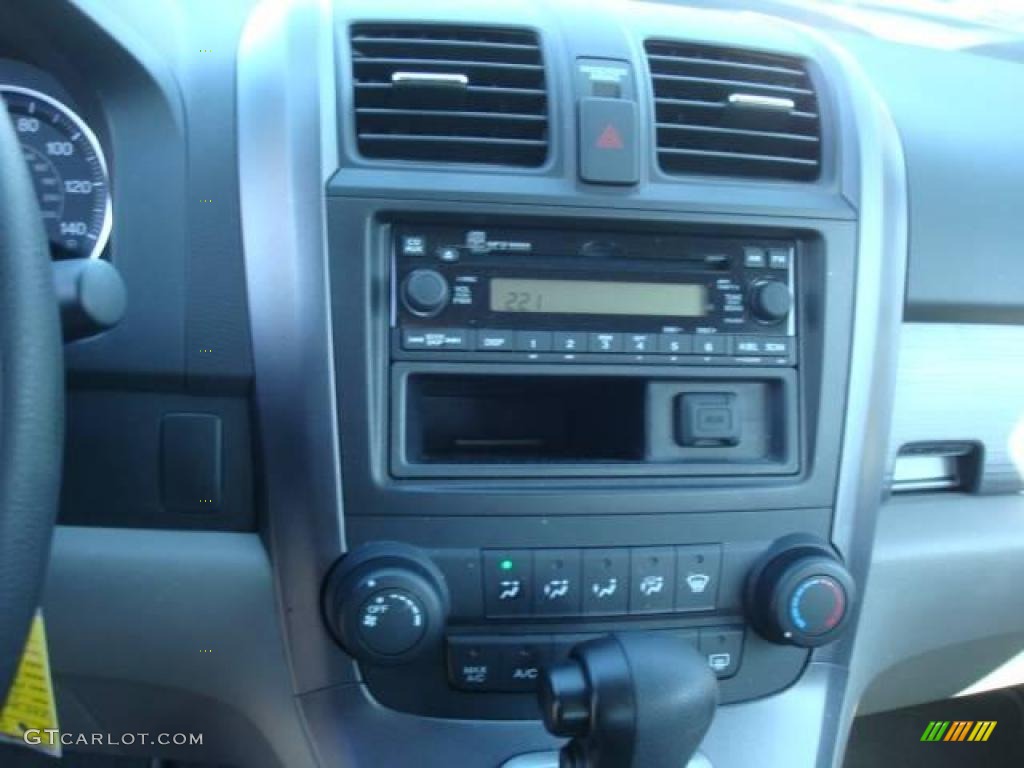 2007 CR-V LX 4WD - Taffeta White / Gray photo #13