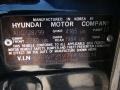 2000 Ebony Black Hyundai Sonata GLS V6  photo #20