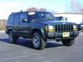 1999 Forest Green Pearl Jeep Cherokee Sport 4x4  photo #9
