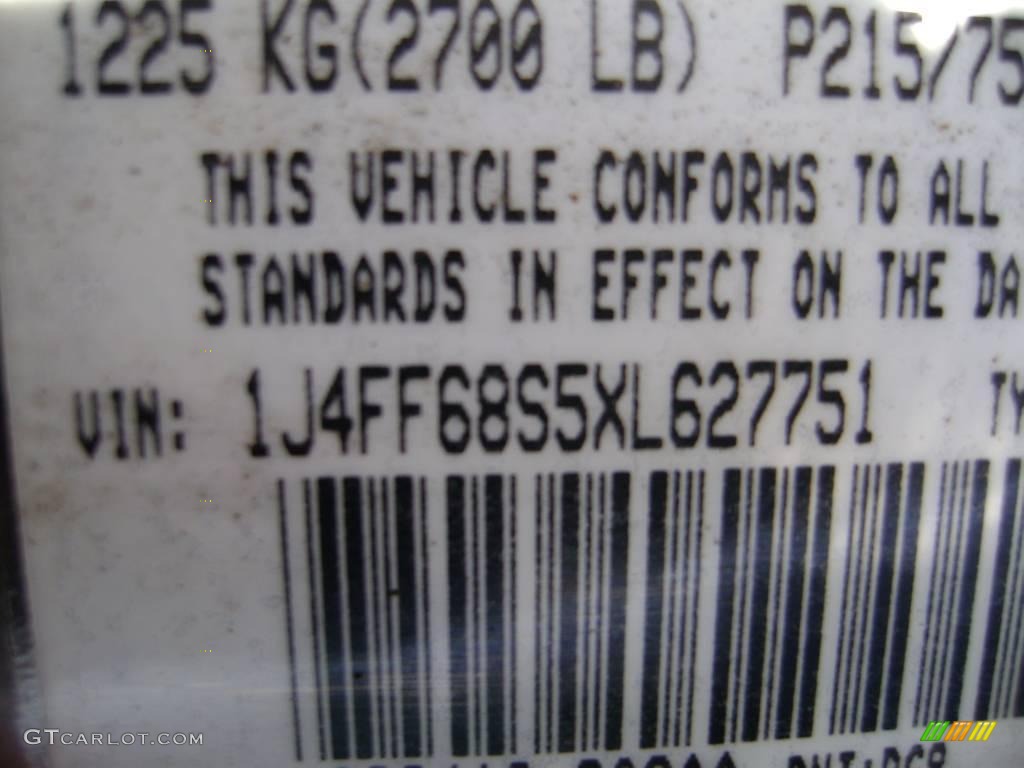 1999 Cherokee Sport 4x4 - Forest Green Pearl / Agate photo #15