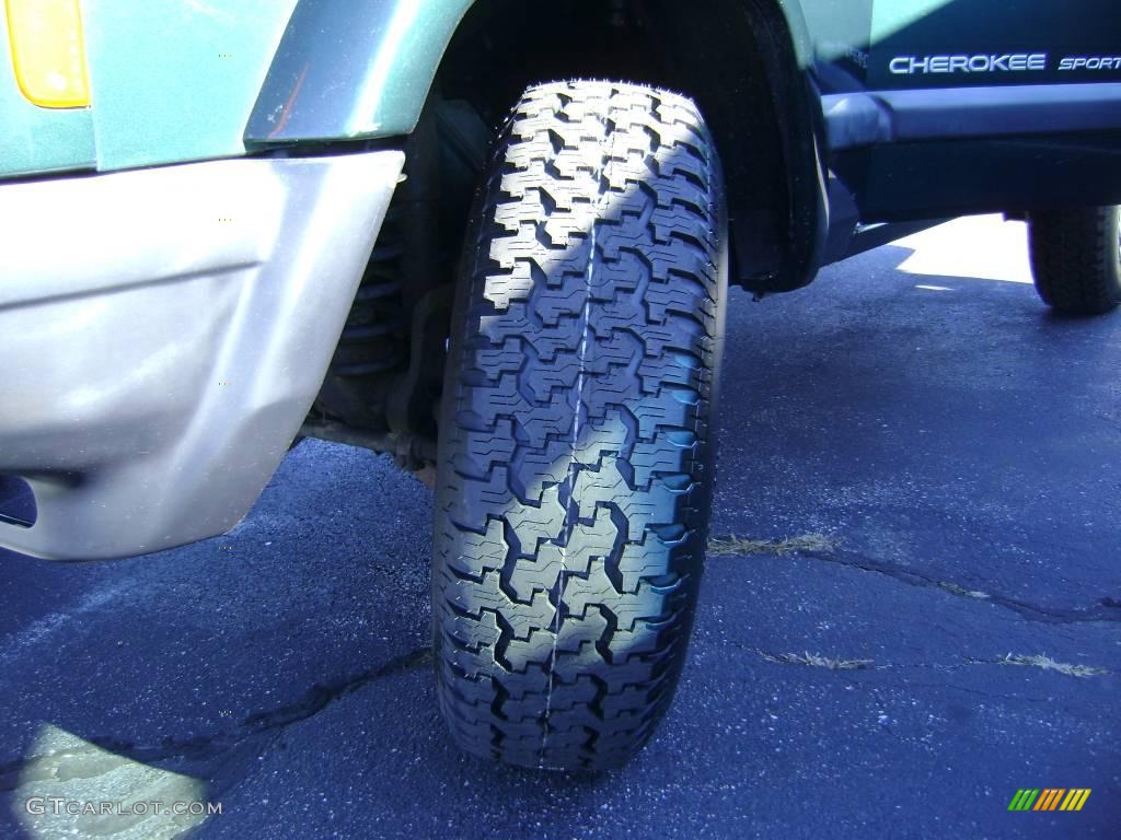 1999 Cherokee Sport 4x4 - Forest Green Pearl / Agate photo #16