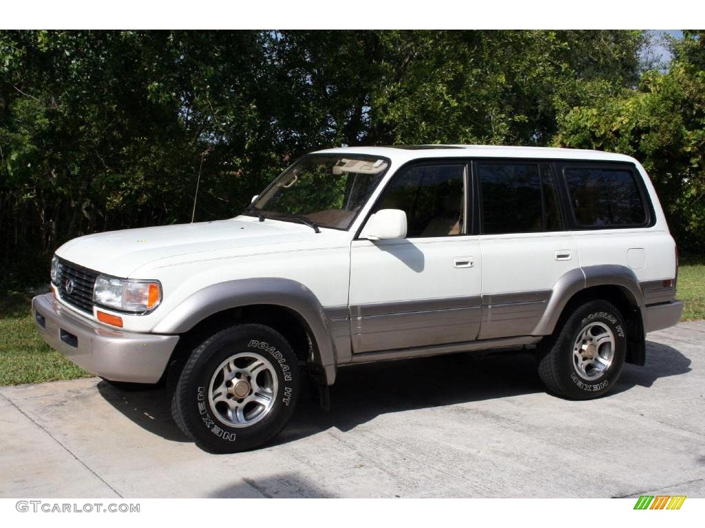 1996 LX 450 4x4 - White / Ivory photo #2