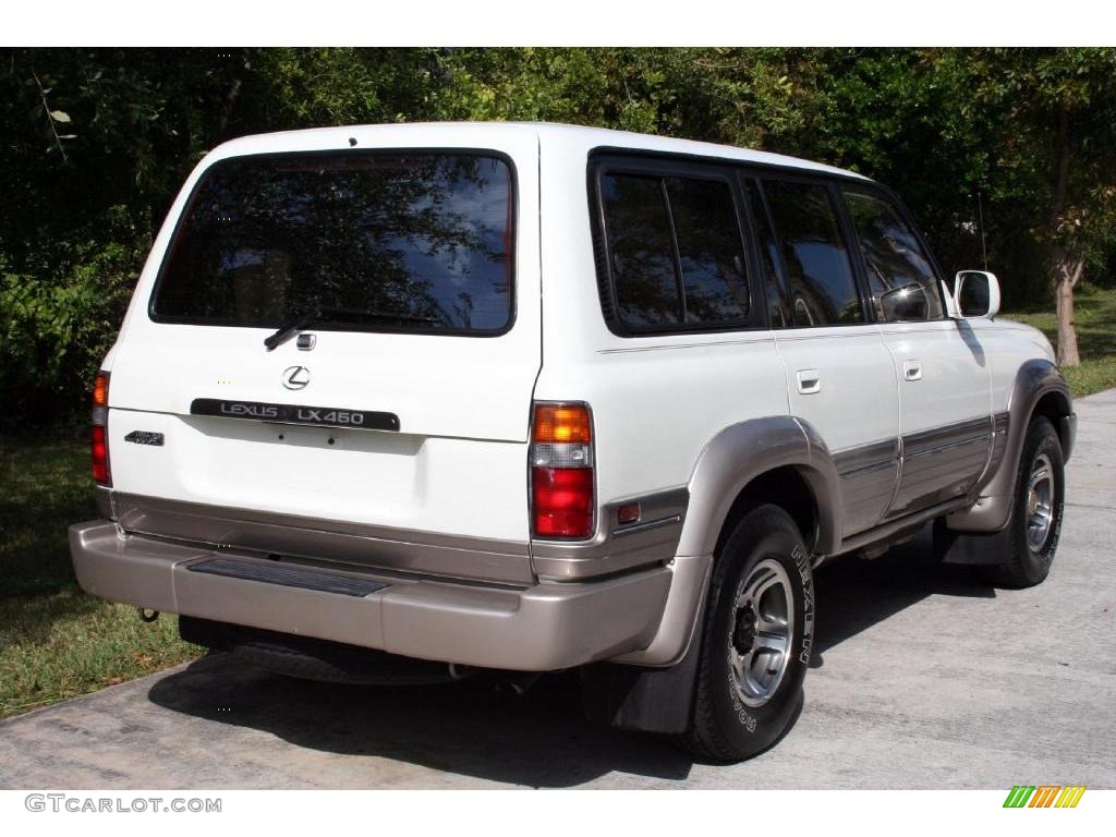 1996 LX 450 4x4 - White / Ivory photo #8