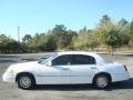 1998 White Pearl Metallic Lincoln Town Car Executive  photo #2