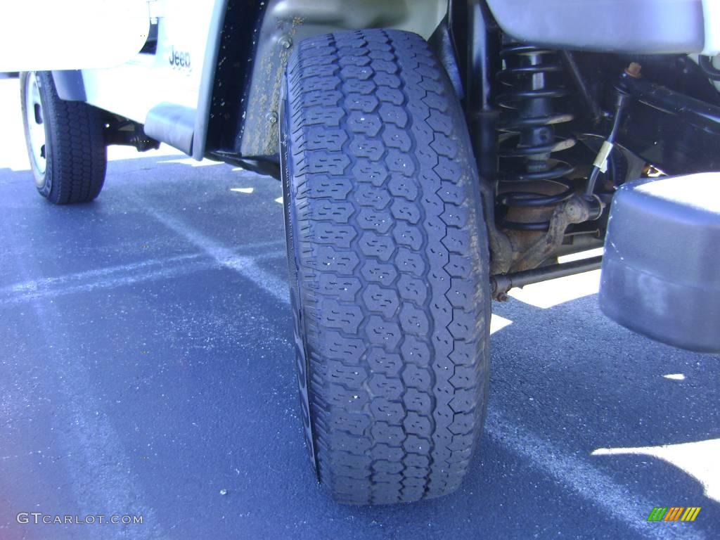 2006 Wrangler Sport 4x4 Right Hand Drive - Bright Silver Metallic / Dark Slate Gray photo #15