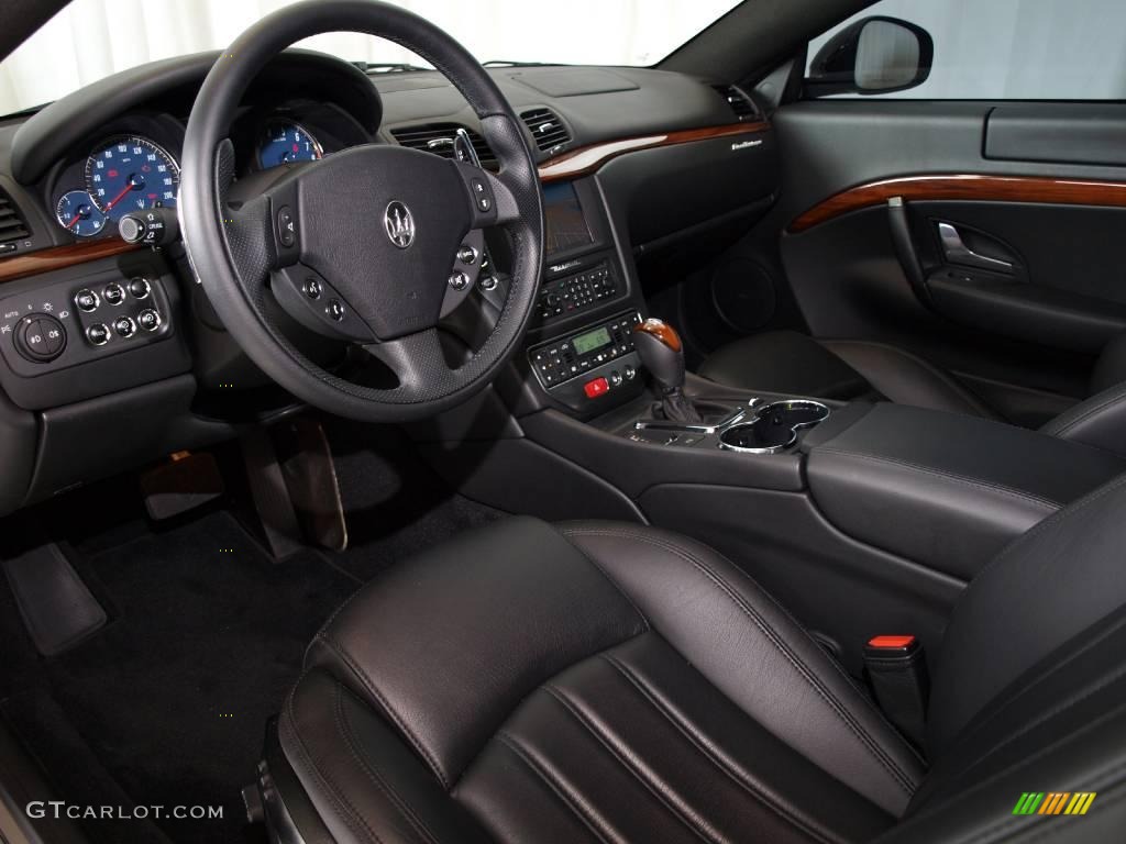 Nero Interior 2009 Maserati GranTurismo Standard GranTurismo Model Photo #21325206