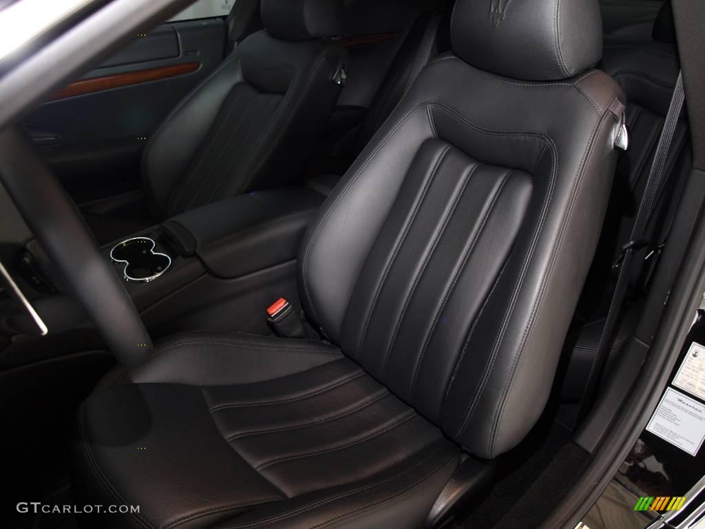 Nero Interior 2009 Maserati GranTurismo Standard GranTurismo Model Photo #21325246