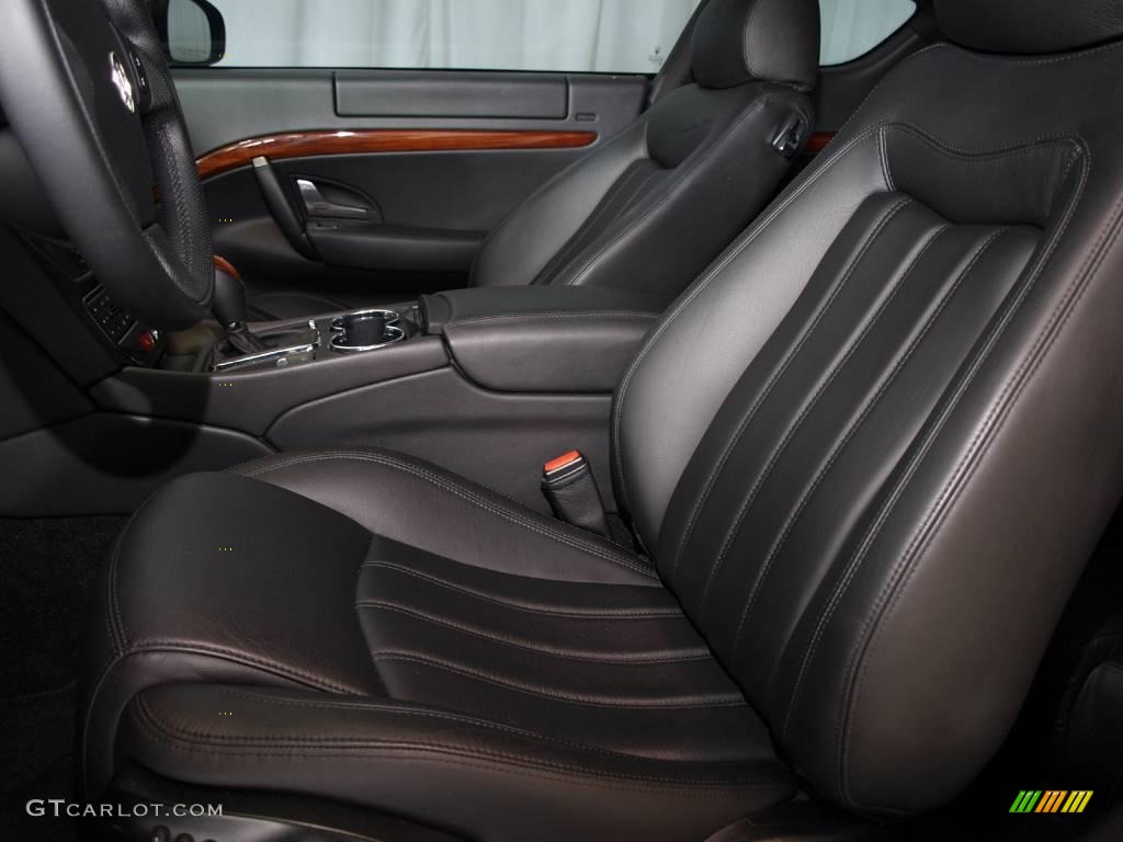 Nero Interior 2009 Maserati GranTurismo Standard GranTurismo Model Photo #21325258
