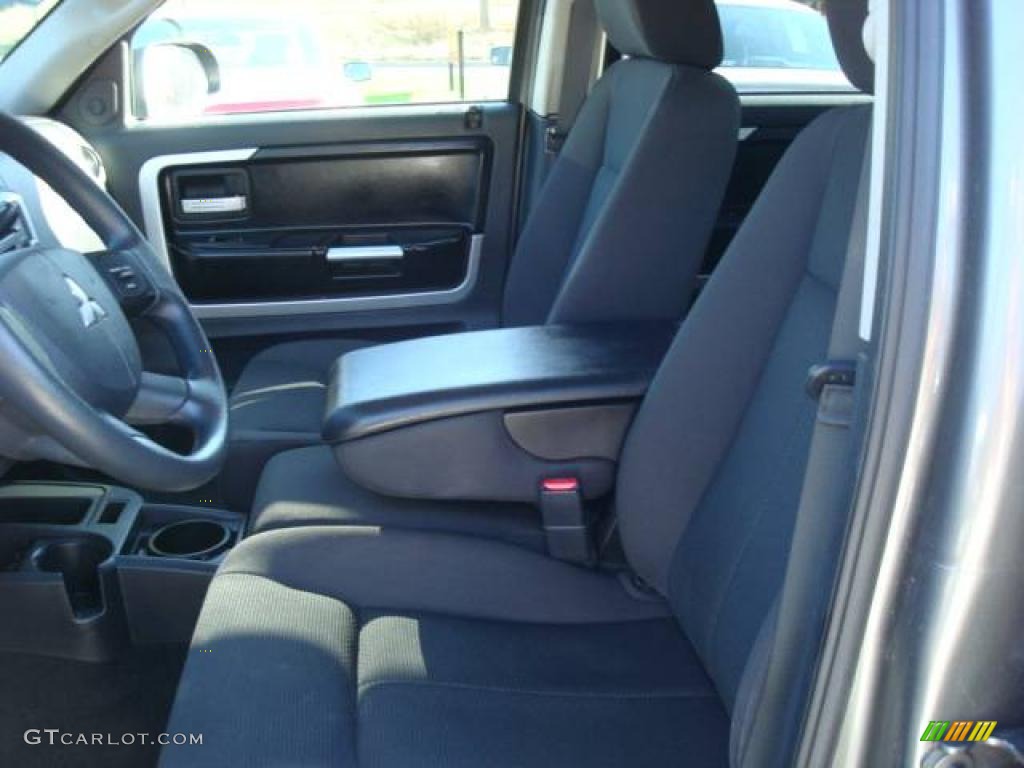 2008 Raider LS Double Cab 4WD - Granite Gray Metallic / Slate photo #8