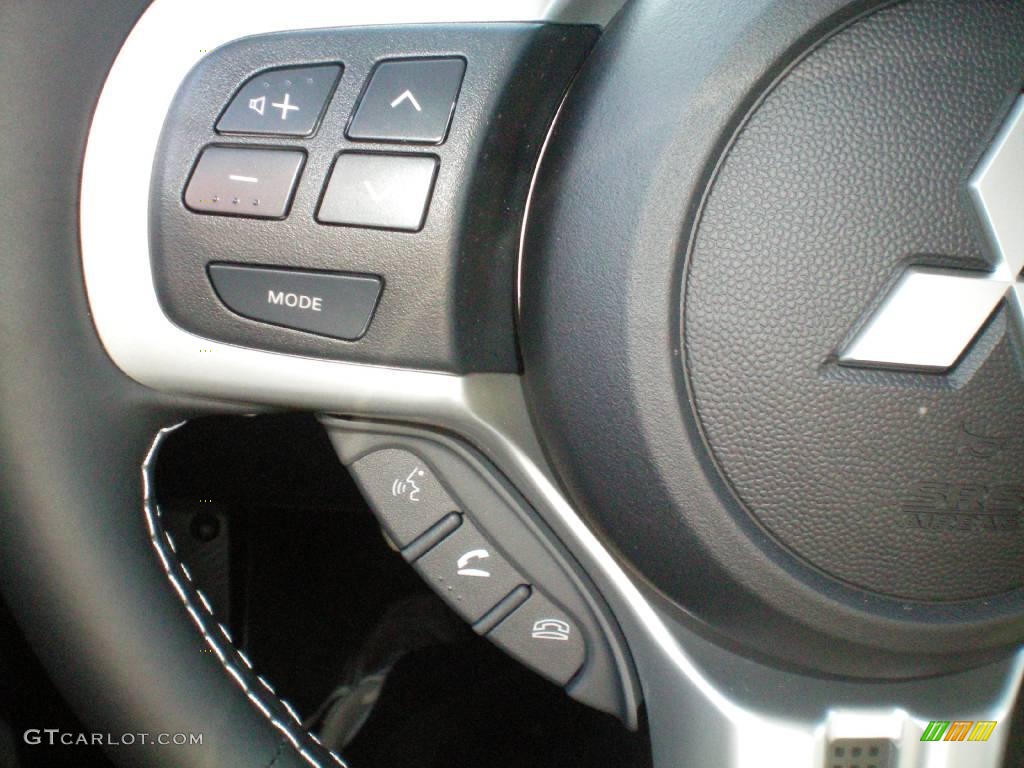 2010 Lancer RALLIART AWD - Apex Silver Metallic / Black photo #3