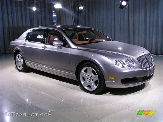 2006 Continental Flying Spur  - Silver Tempest / Saddle photo #3