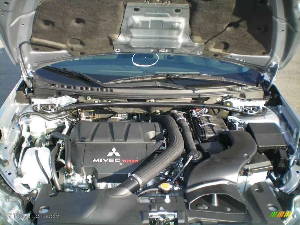 2010 Lancer RALLIART AWD - Apex Silver Metallic / Black photo #15